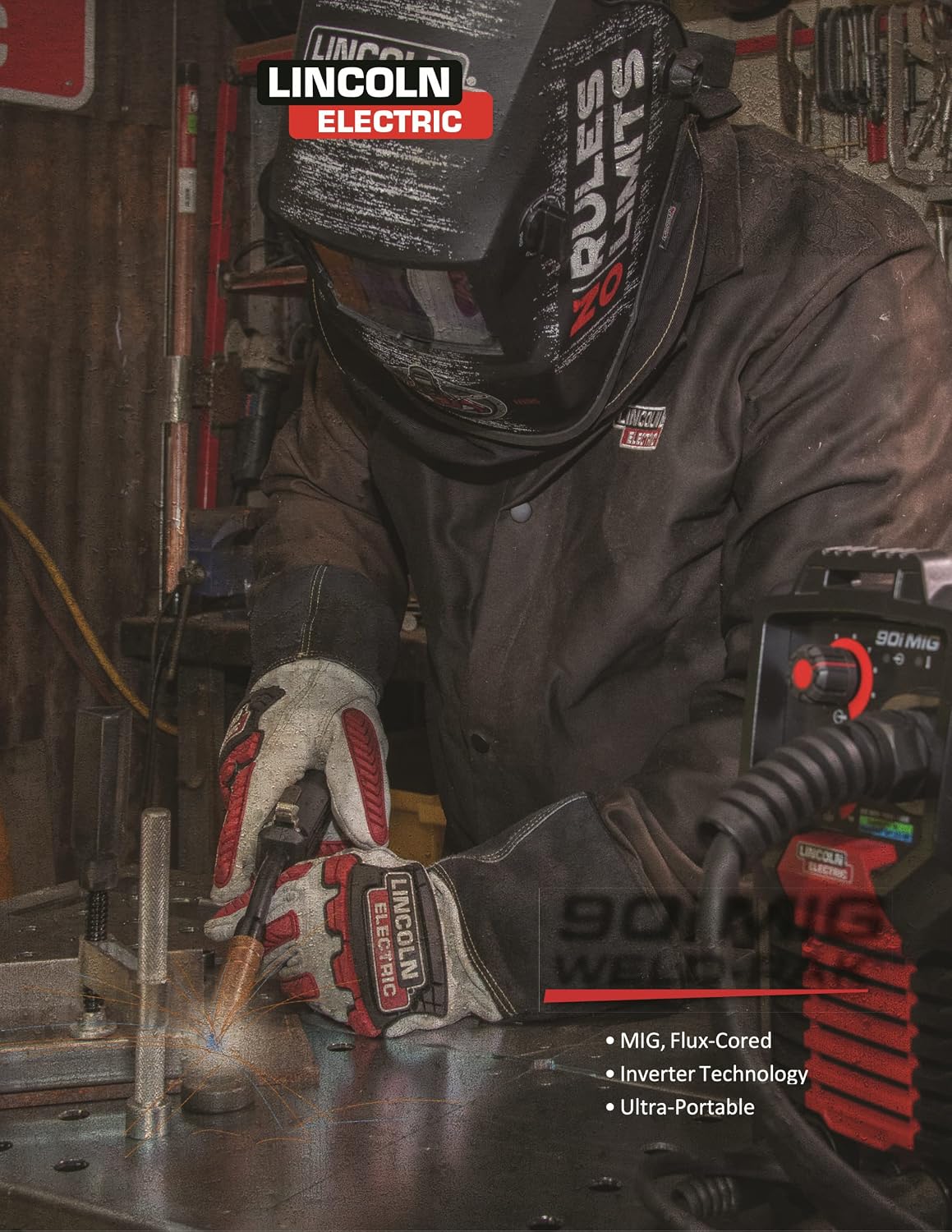 Lincoln Electric 90i MIG and Flux Core Wire Feed Weld-PAK Welder